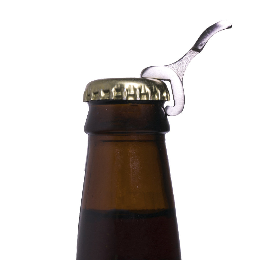 Throttle Opener magnetic bottle opener in Polished Stainless Steel