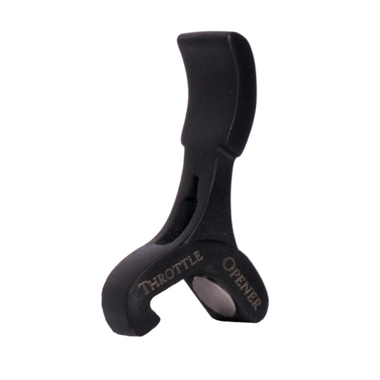 Throttle Opener magnetic bottle opener in Stealth Black